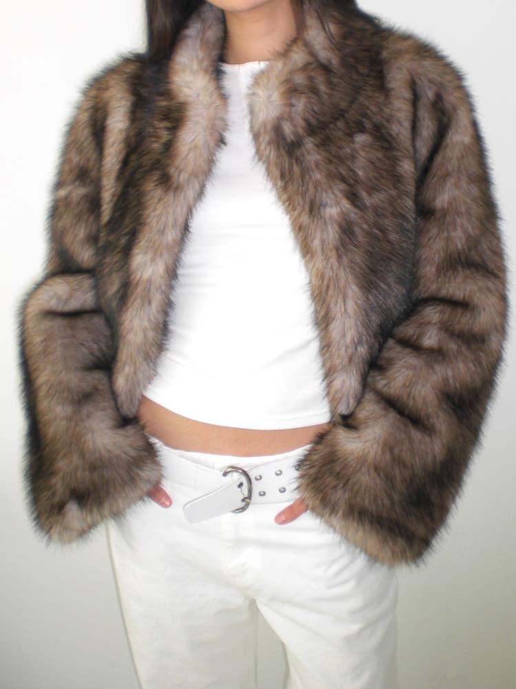 리브 퍼 자켓(2주 소요)