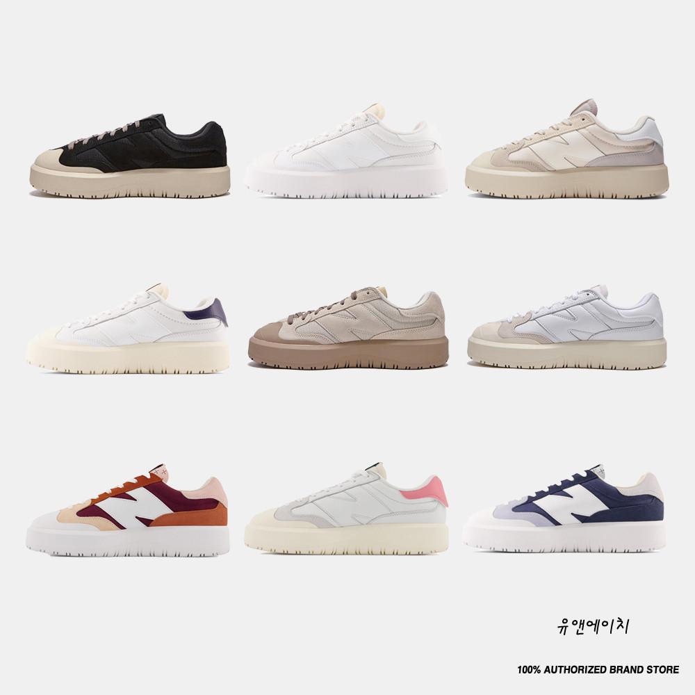 (국내매장판) 뉴발란스 CT302 통굽 키높이 스니커즈 화이트 베이지