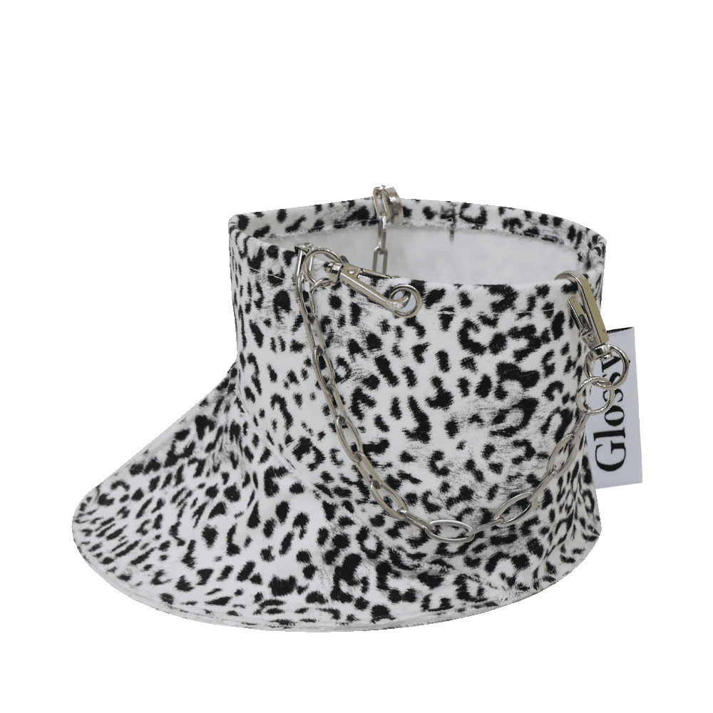 Leopard boots pot cover