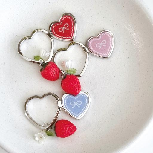 컴포트맨션 딸기 하트링 스마트톡