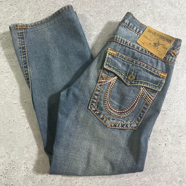 00s TRUE RELIGION 조이 슈퍼 T 데님 팬츠 /711 | 후루츠패밀리