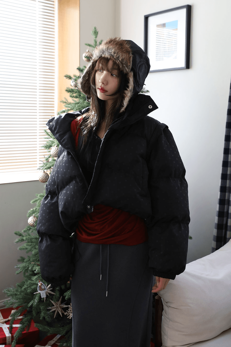 메리메리 도트 탈부착 패딩