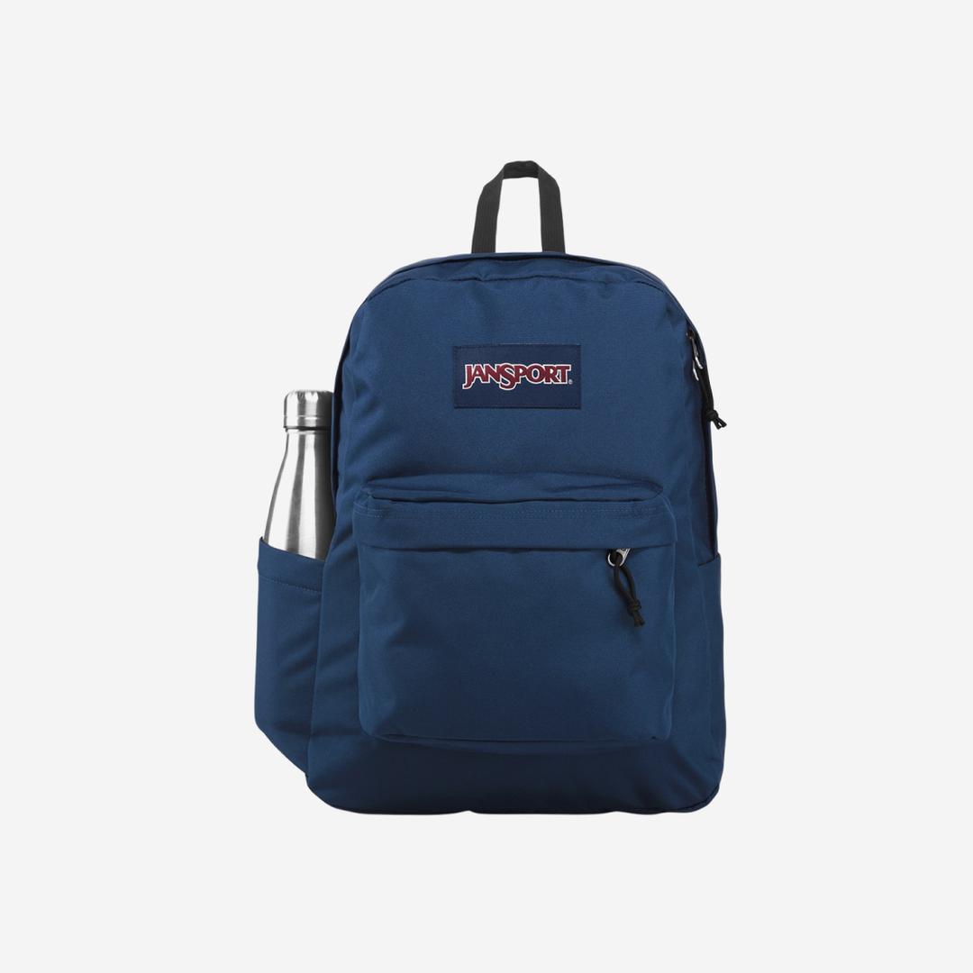 Jansport Superbreak Plus Laptop Backpack Navy