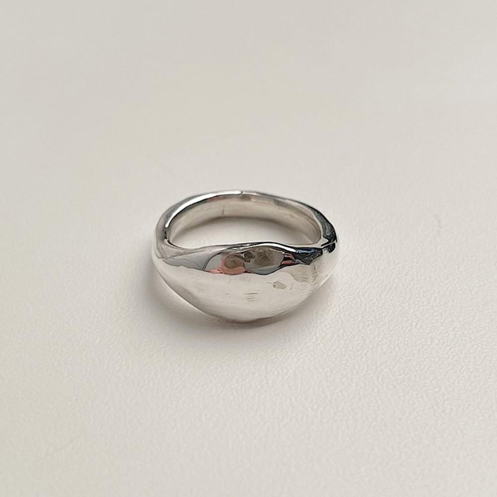 실버 두드림 애끼 반지 - 남여공용 925 silver