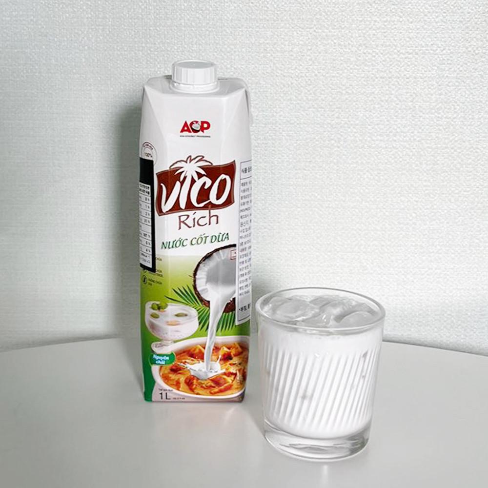 첨가물 없는 100% 코코넛밀크 완전 고소한 진한 비코리치 1000ml