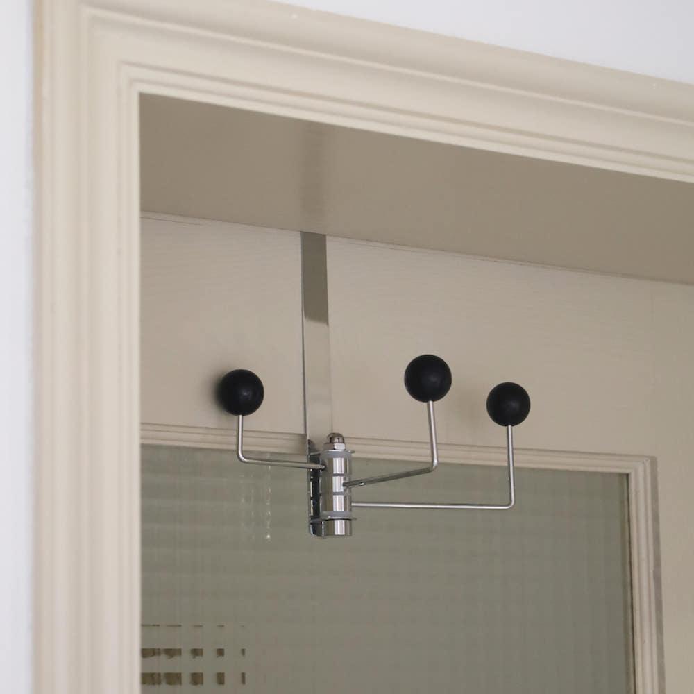 히포슈슈 컬러 볼 회전 후크 도어 문 행거