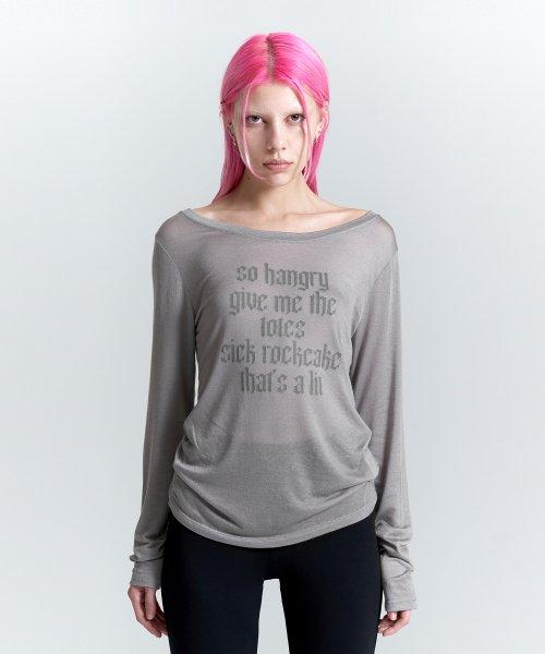 Funk Mesh Top - Gray