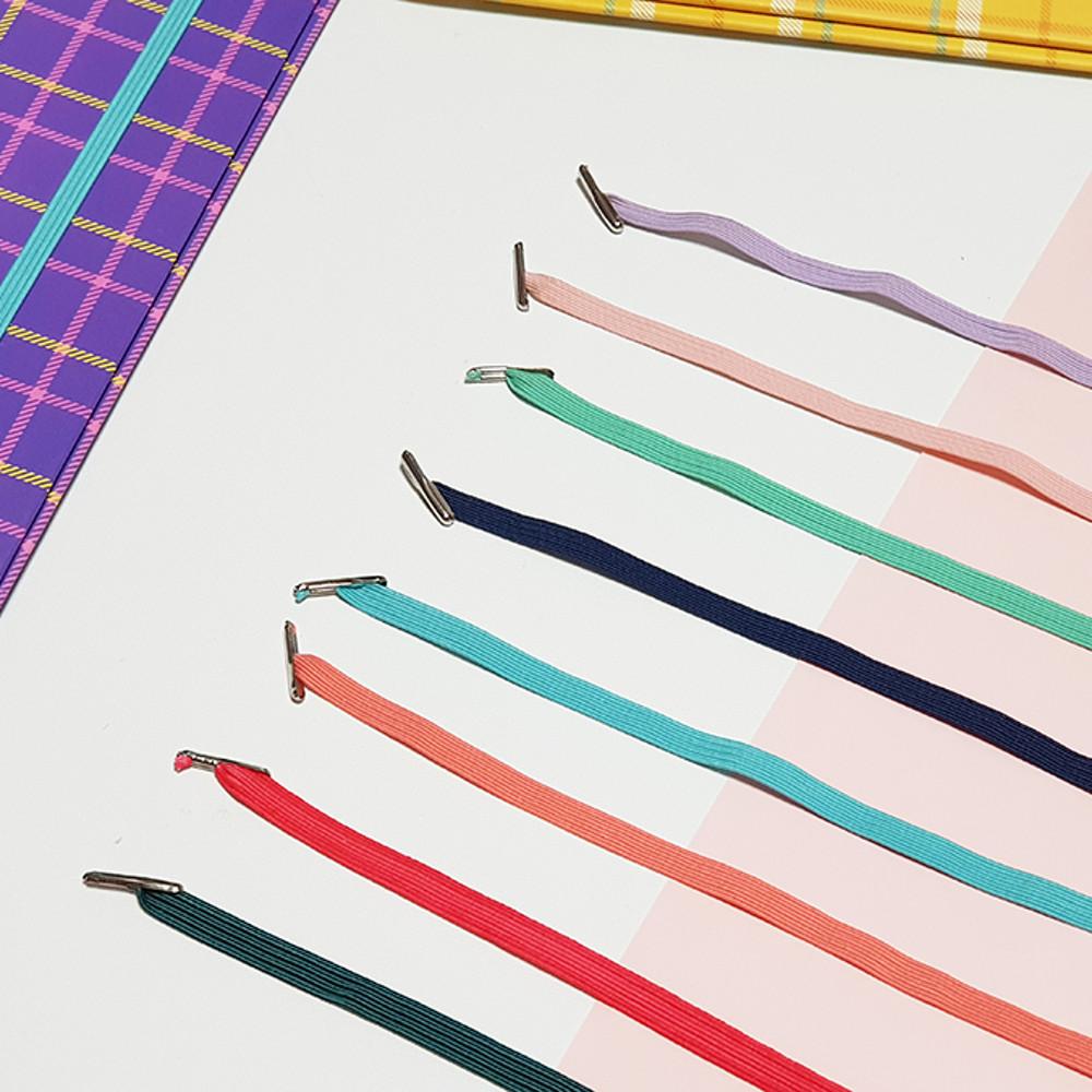 아이씨엘 A5 양장 육공다이어리 고무 밴드