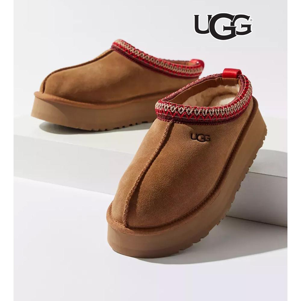 어그 플랫폼 타즈 클로그 타스만 양털슬리퍼 체스트넛