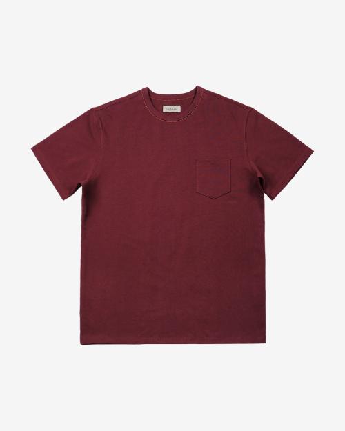 3N605 Utility Poket T-Shirts (Wine)