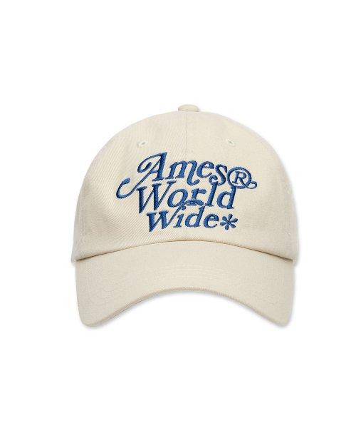 SIGNATURE LOGO BALL CAP BEIGE