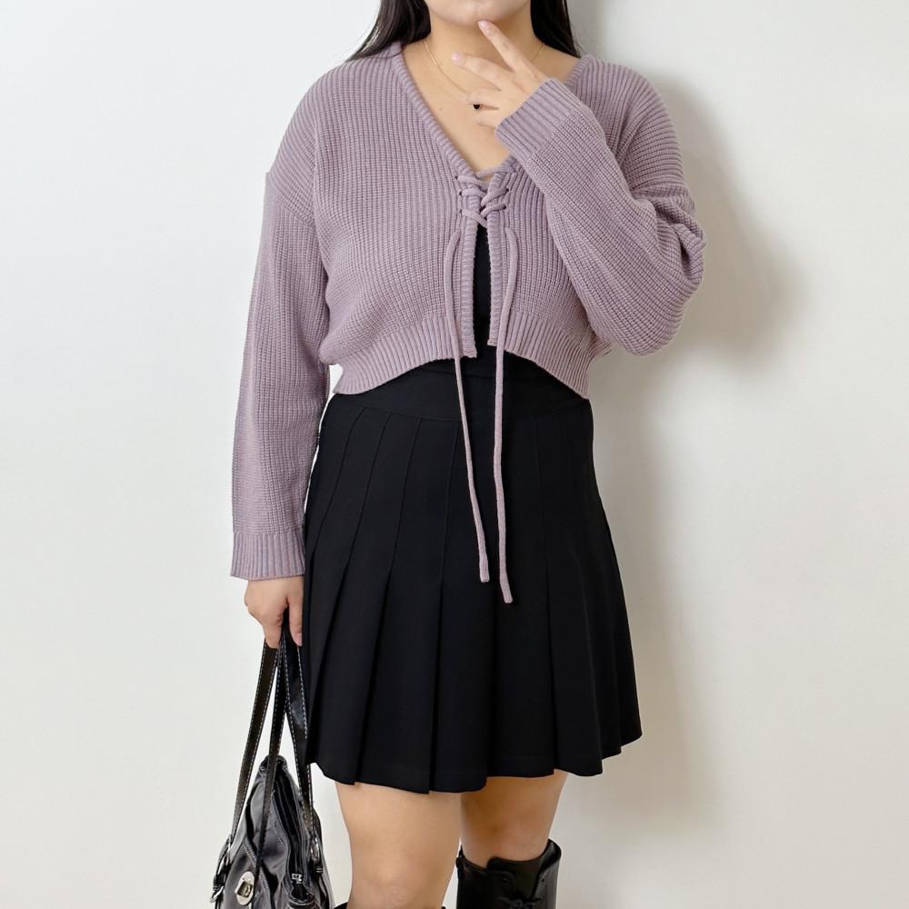 쉐이디 아일렛 니트 [빅사이즈 55~88]