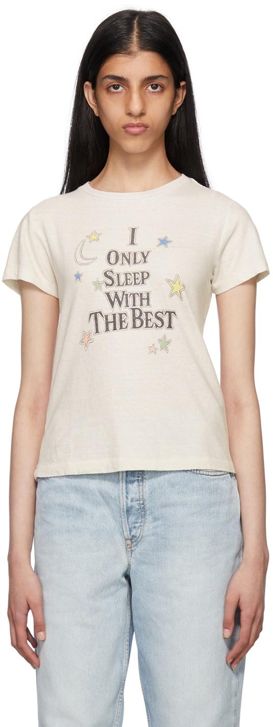 Re/Done Off-White 'The Best' T-Shirt