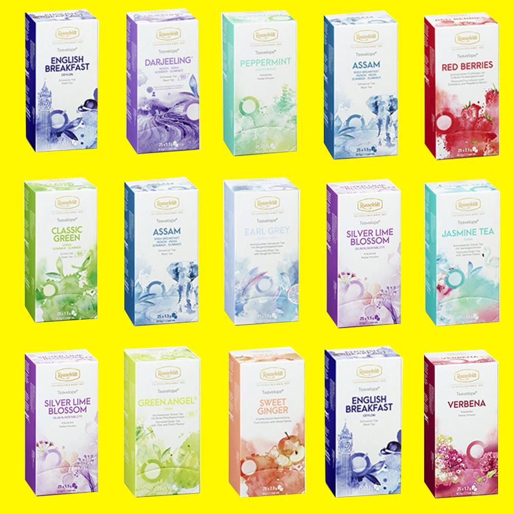 로네펠트 티 캐모마일차 페퍼민트차 레몬스카이 윈터드림 루이보스바닐라 레드베리 티백15종