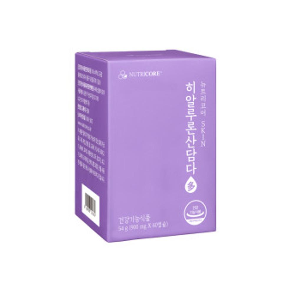 뉴트리코어 WCS 히알루론산 담다 1박스 (900mg x 60캡슐) : 뉴트리코어