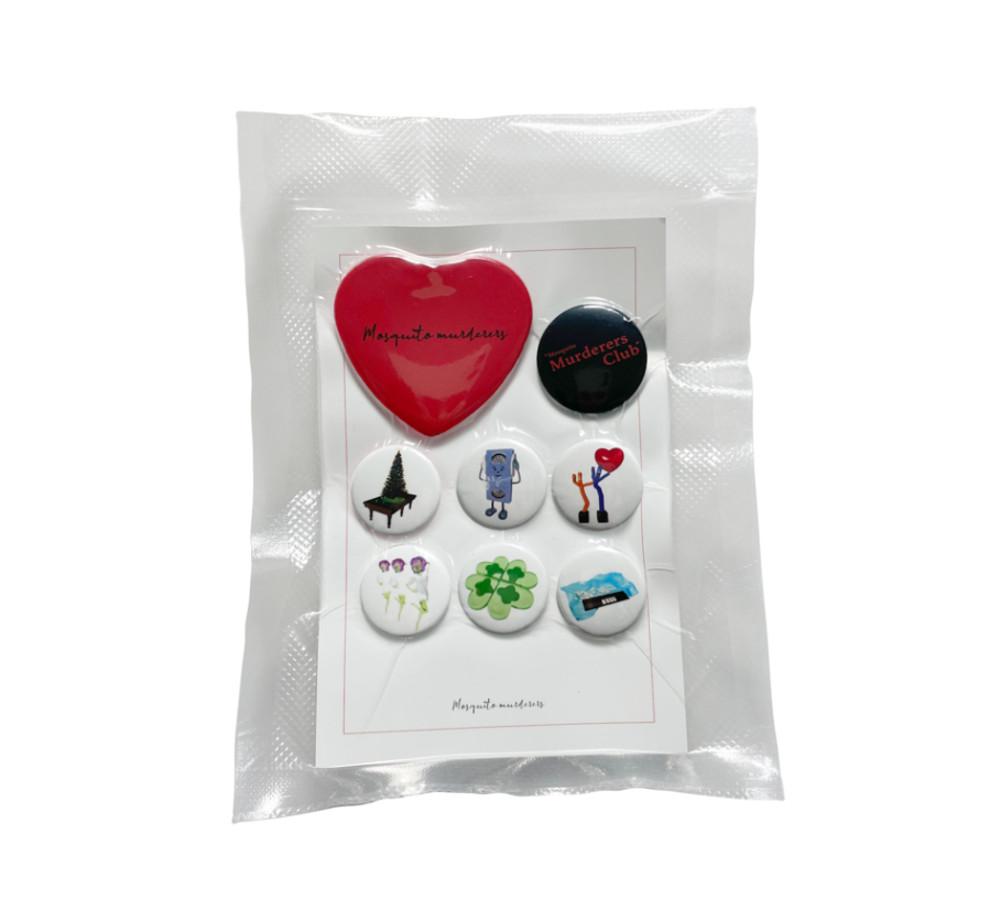[모스키토머더러스] 핀뱃지 (세트2) Mosquito Murderers pin Badge