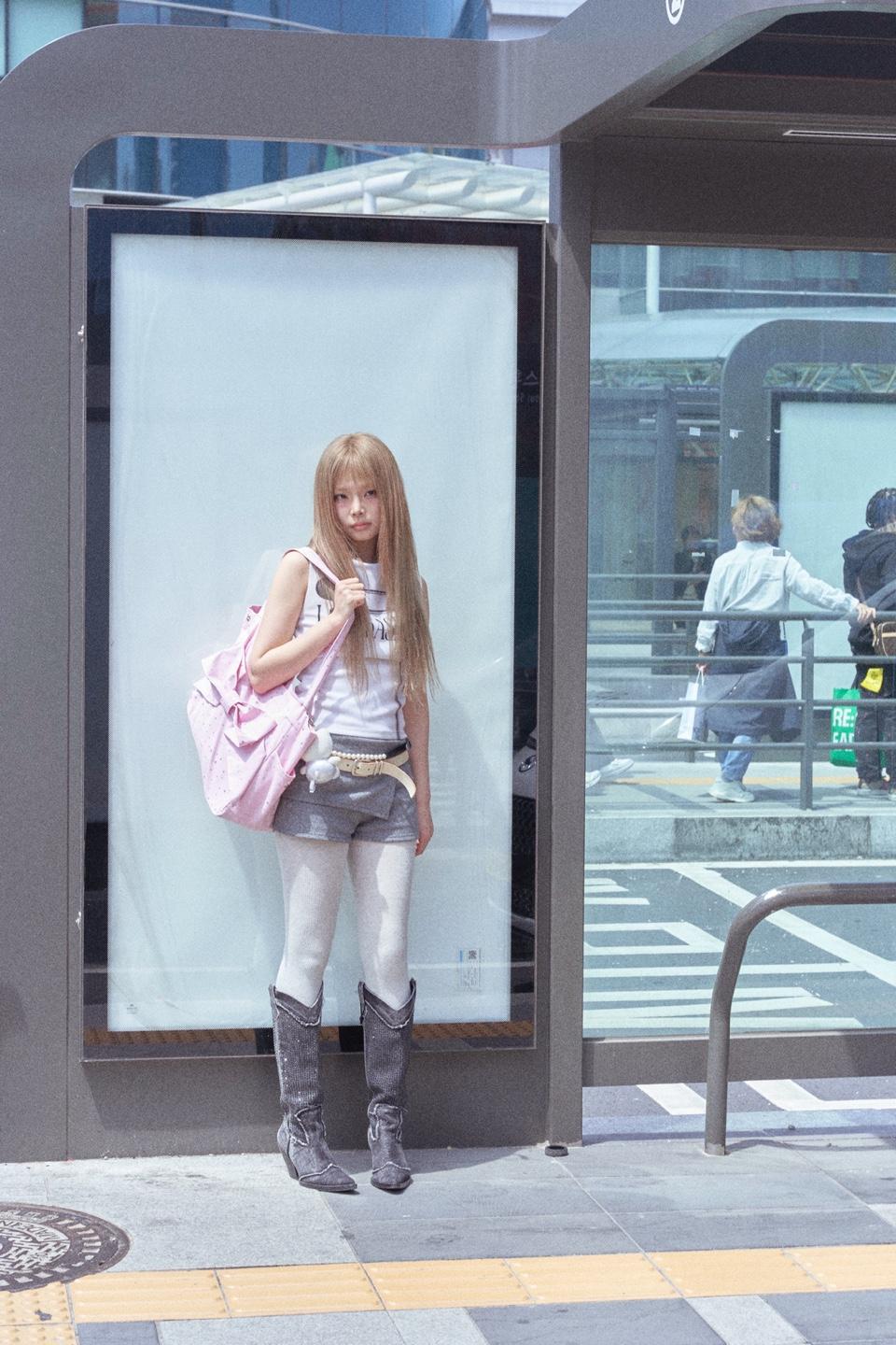 [5th]Ribbon bag (twinkle pink)