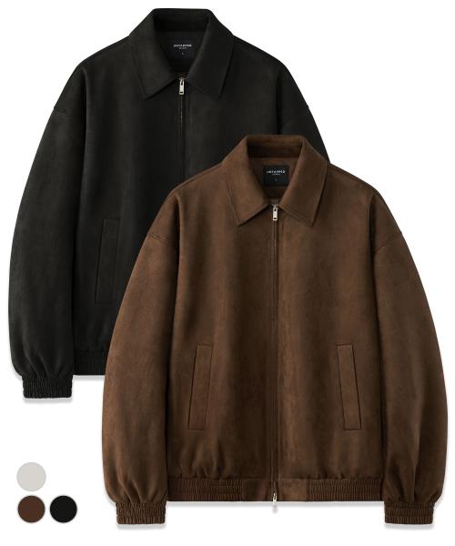 2WAY 비건 스웨이드 블루종 자켓 3Color