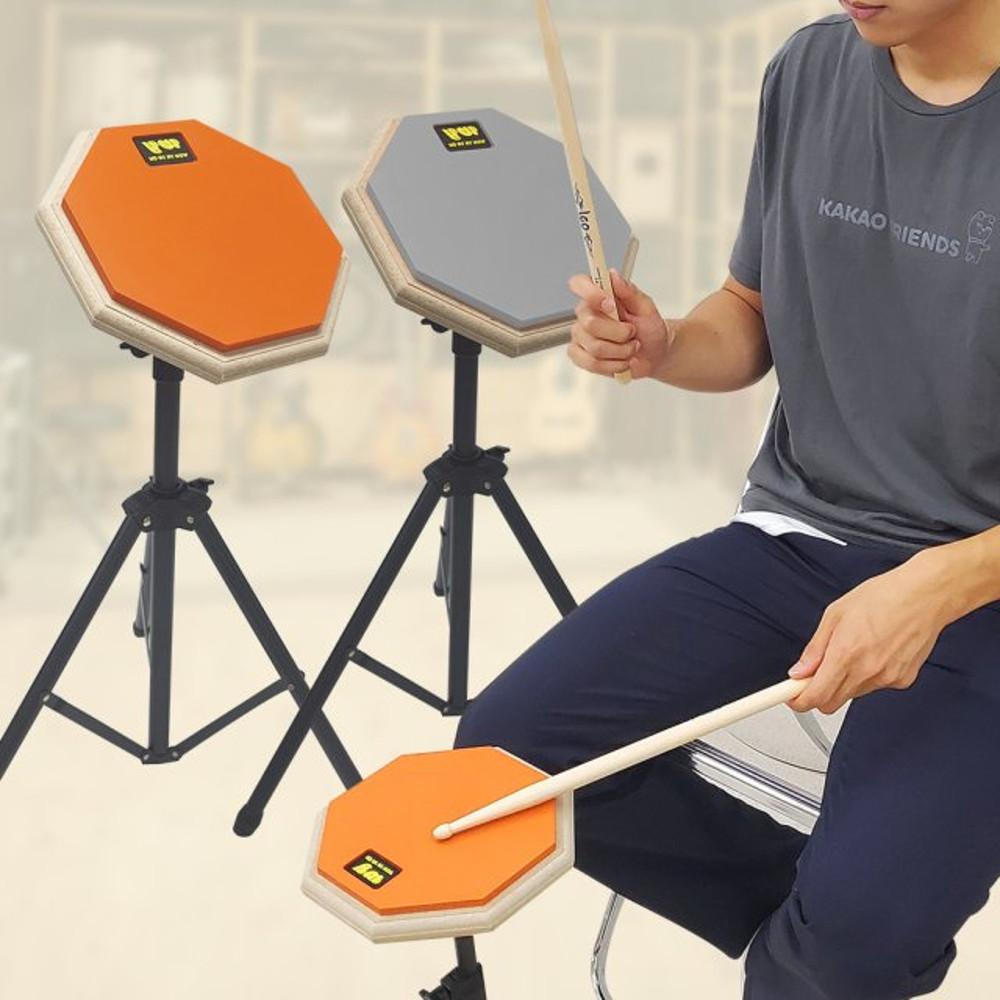 연습 드럼 패드 스탠드 가방 스틱 포함 풀패키지 8인치 보급형