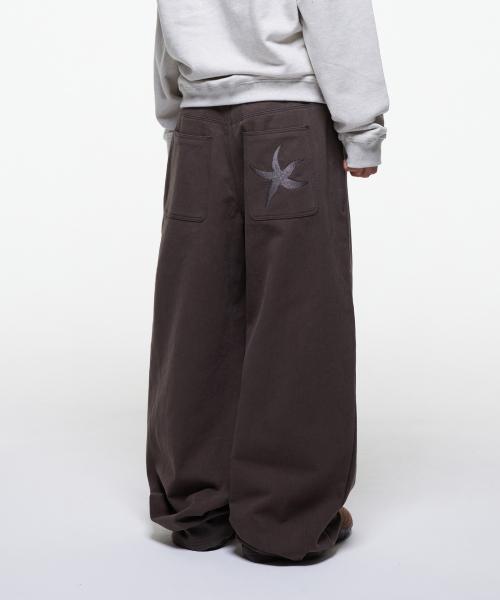 더콜디스트모먼트(THE COLDEST MOMENT)  TCM starfish chino pants (brown) - 사이즈 & 후기 | 무신사