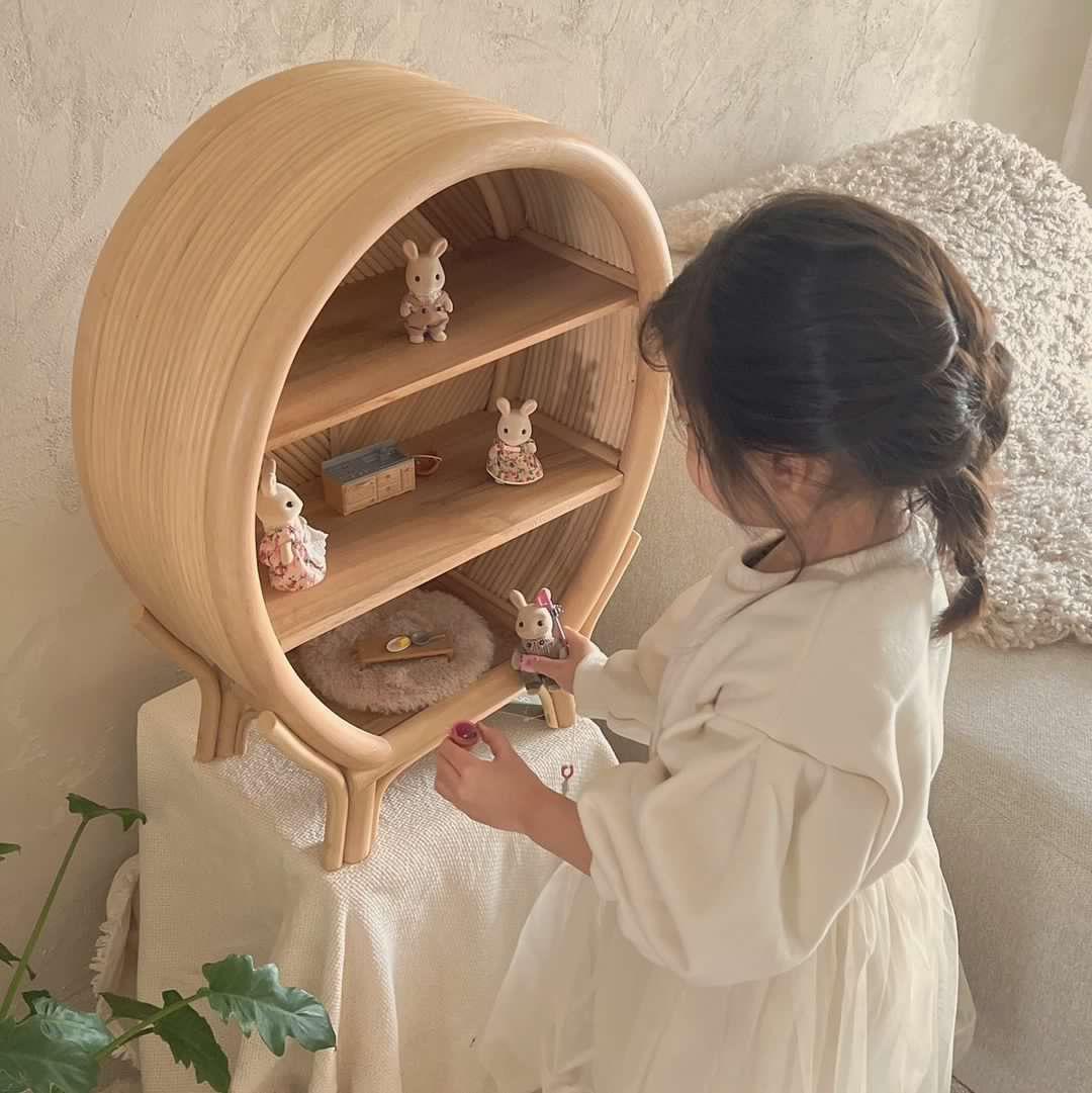[﻿★굿바이세일] Mini egg cabinet (미니 에그 캐비넷) 수납장 침대협탁 장식장 디스플레이 협탁 선반 아가방꾸미기