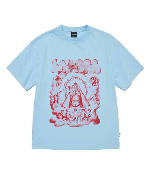 ANGELS T-SHIRT (S.BLUE)