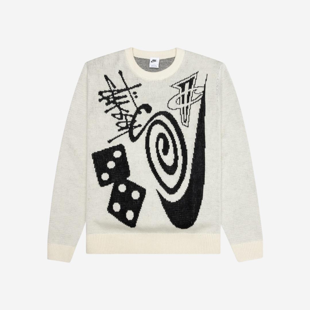 Nike x Stussy NRG LS Knit Sweater Fossil (DR2893-238)
