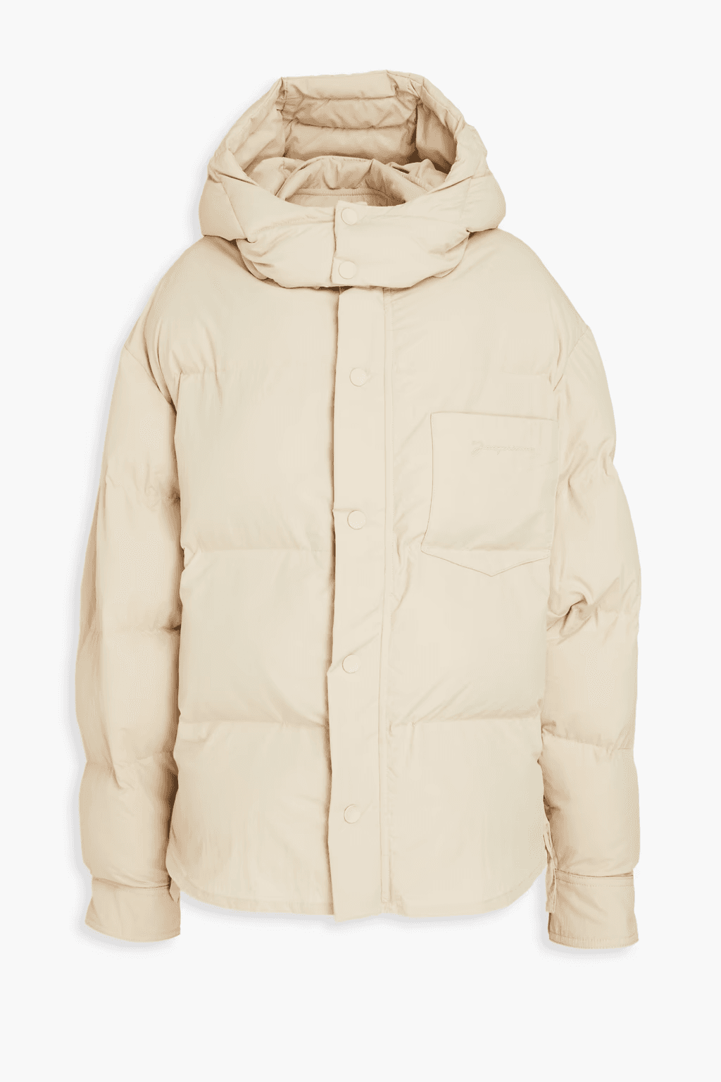 La Doudoune quilted shell hooded jacket