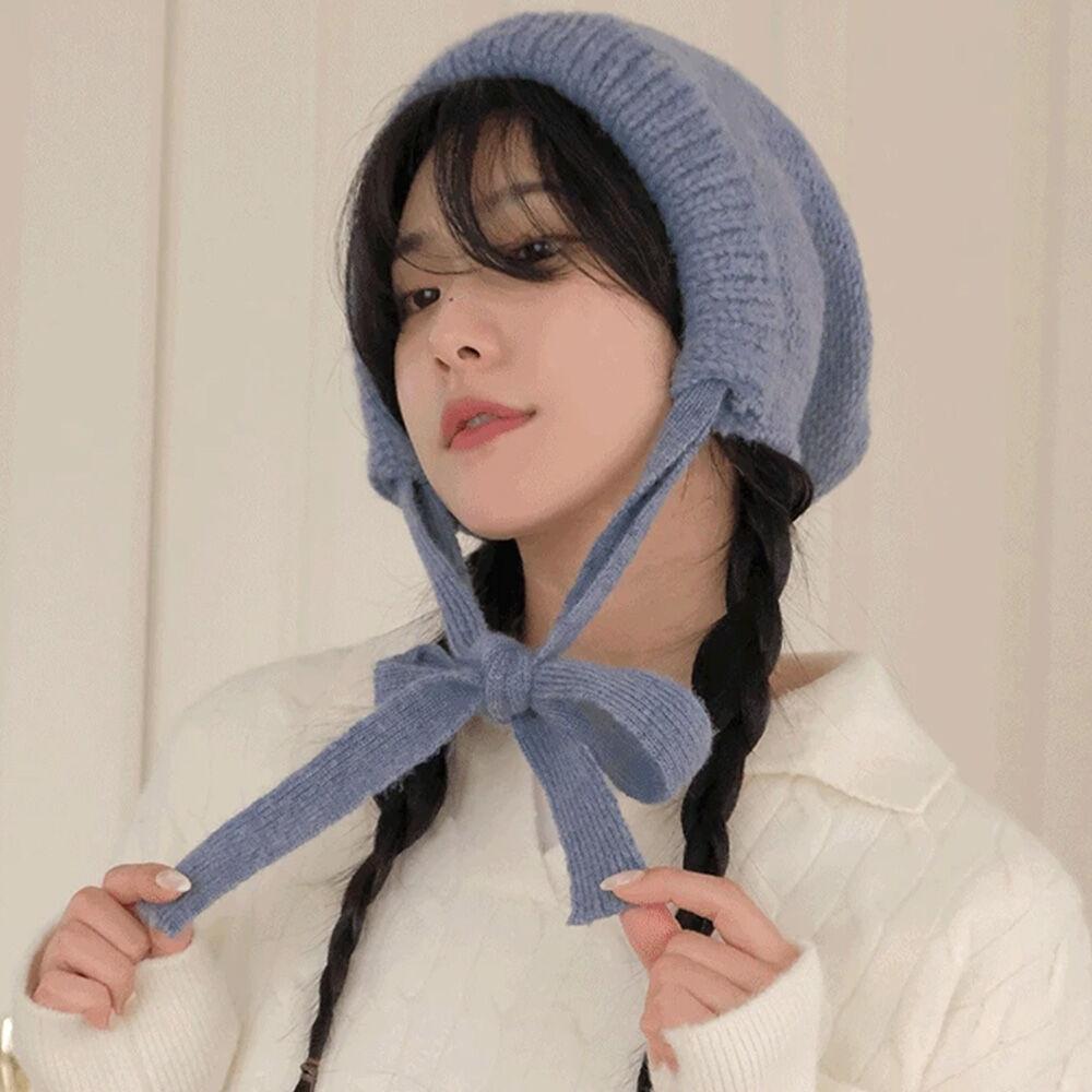 투웨이 귀도리 비니 크로스백