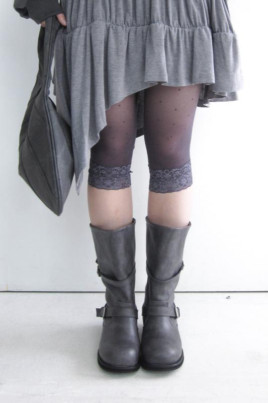 히피디피 mesh dot leggings (3color)