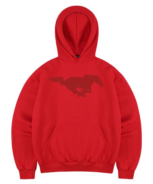 FIRE HORSE HOODIE (RED)
