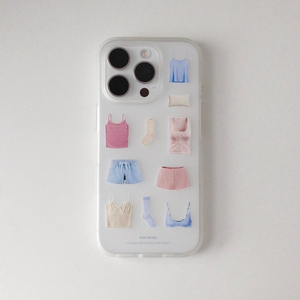 (반투명) pajamas phone case