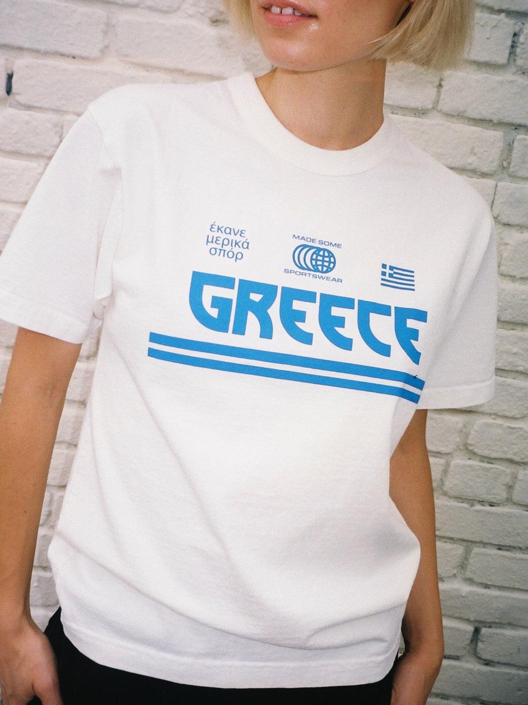 Made Some Sportswear Tee - Greece - Greece / XS