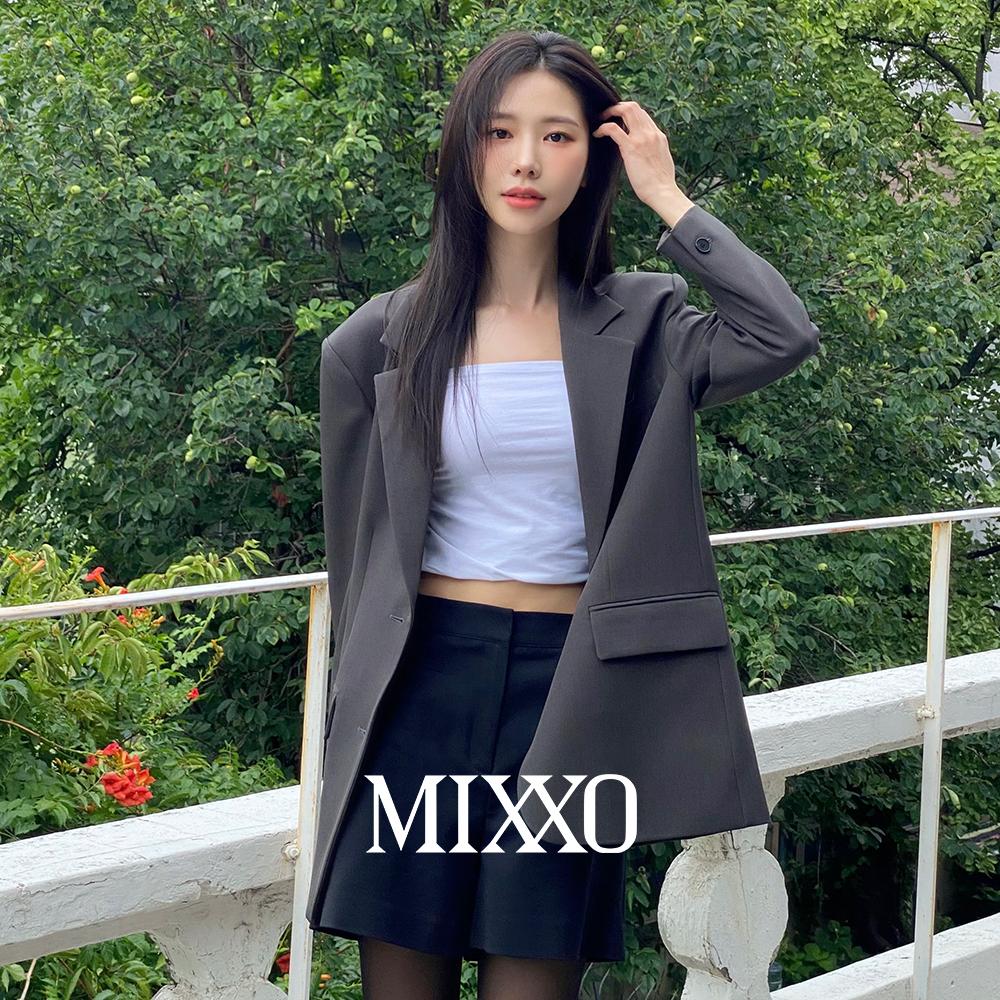 미쏘 [헤이즐,빛날영,젤라비,에이프롬,패션에완쏭PICK/누적2만장]테일러드 오버핏 자켓_MIWJKET4PB