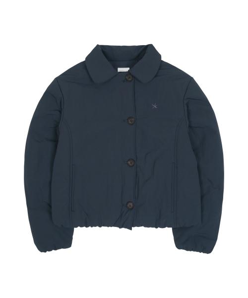 (w) TCM round collar padding (navy)