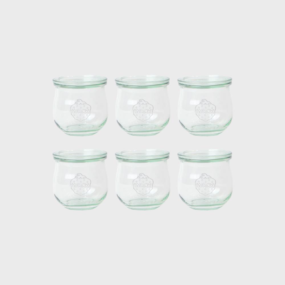 [WECK] 튤립 746(370ml) 6개 세트