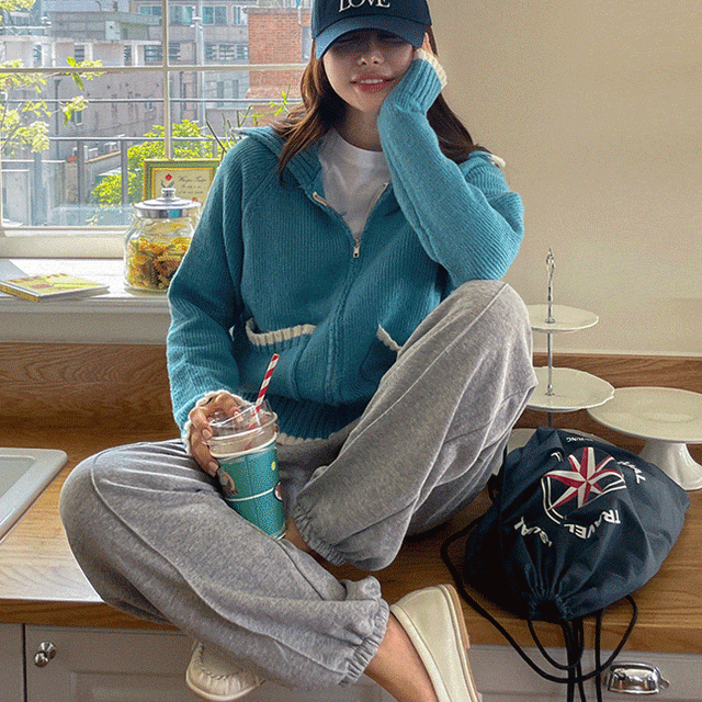 엘리 나그랑 배색집업