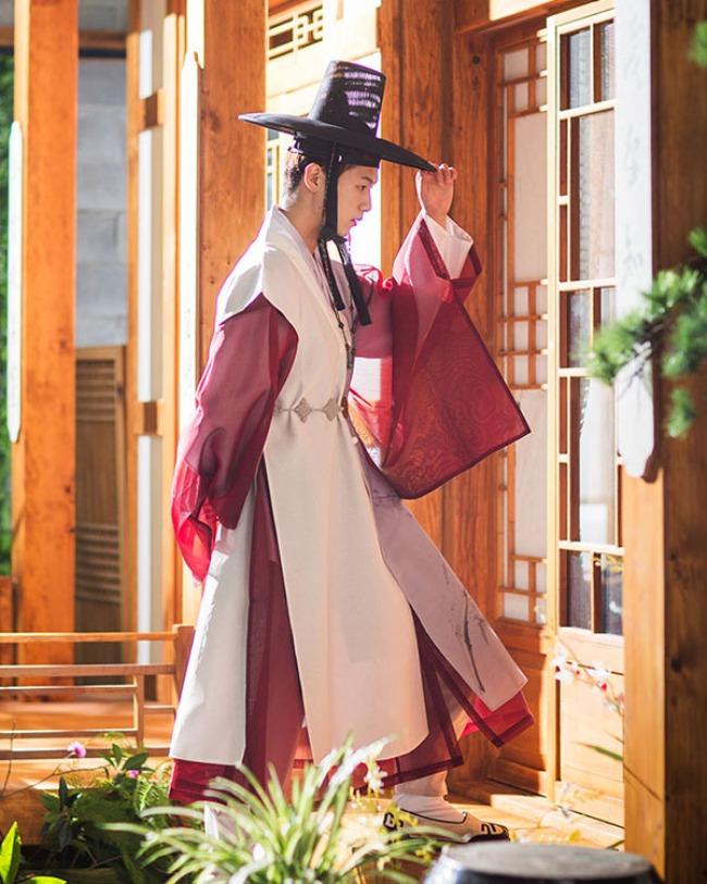 [한복대여] 캐릭터한복 웨딩한복 다홍빛 선비한복 남자한복