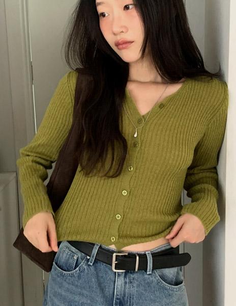 가내스라 데이든 골지 가디건 (4color)