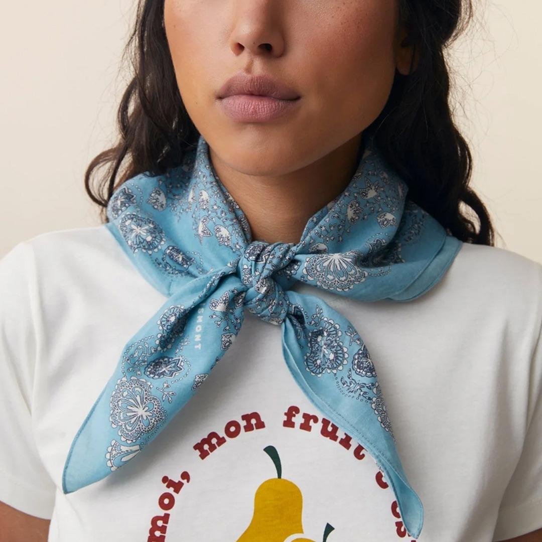 MOM240 Scarf N°675 Cloud