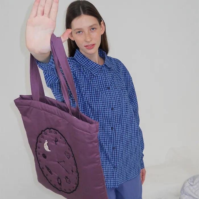 CLOCK BAG SWEET POTATO