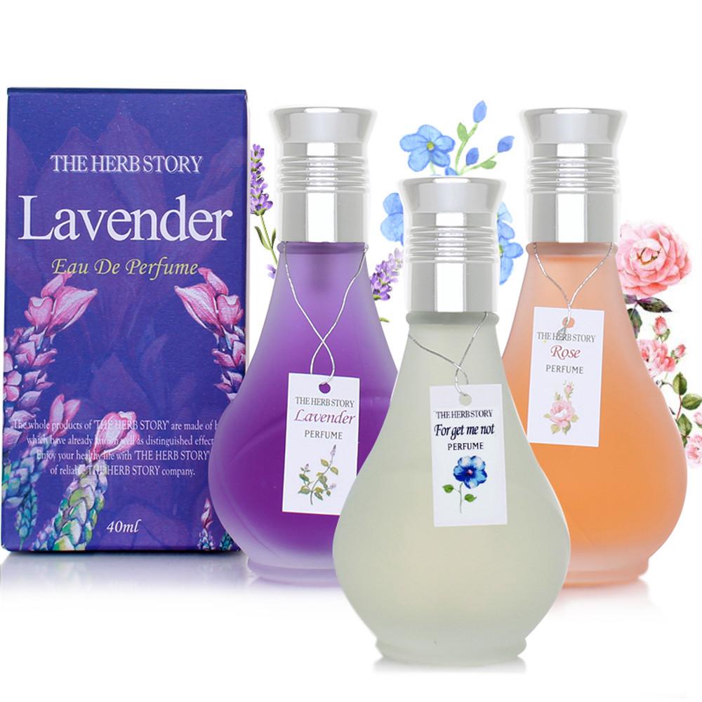 더허브스토리 아로마 허브 향수 40ml 도브 비누향 꽃향 여자 남자 공용