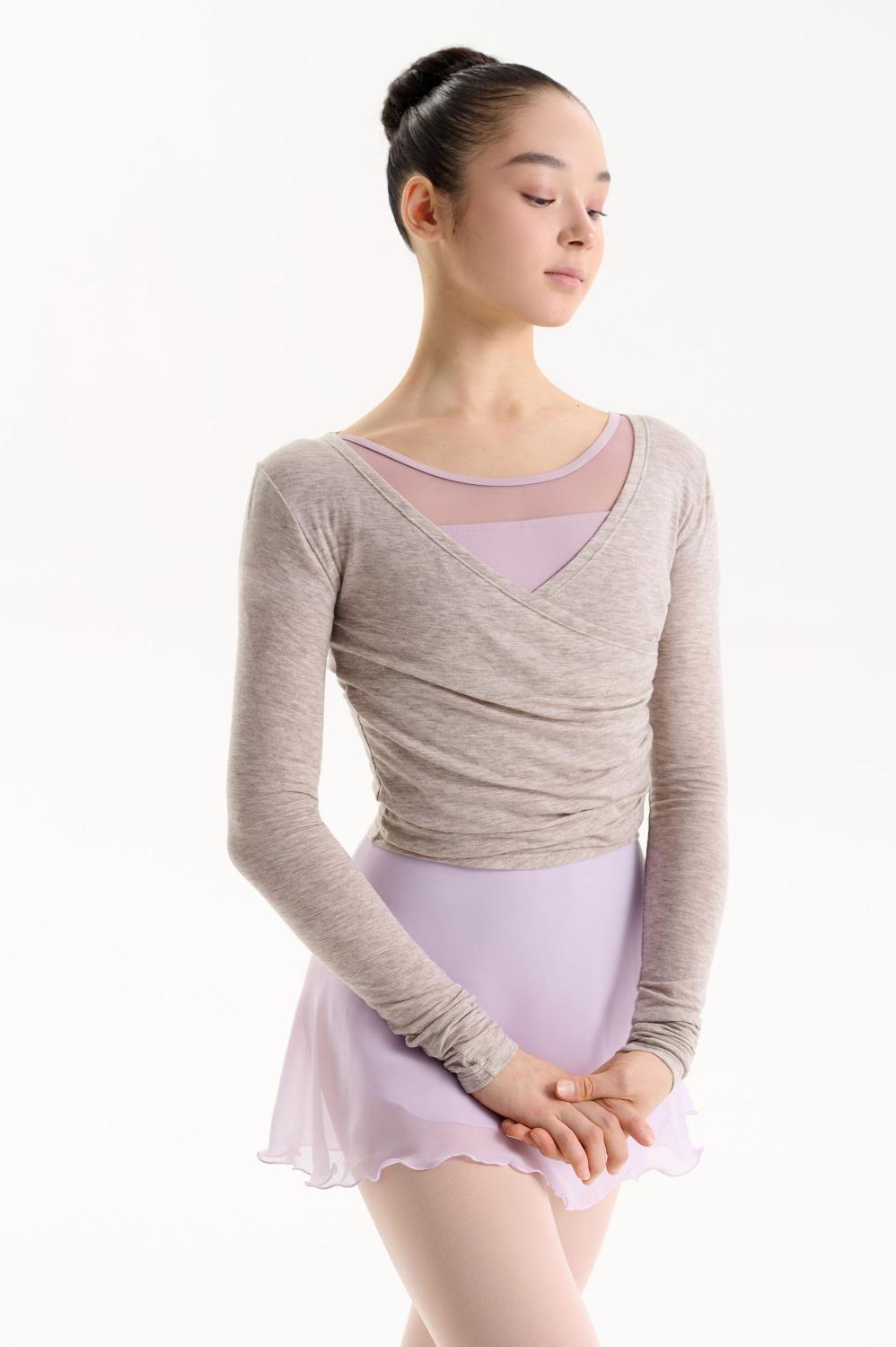 셔링 텐셀 울 티셔츠 (4컬러)