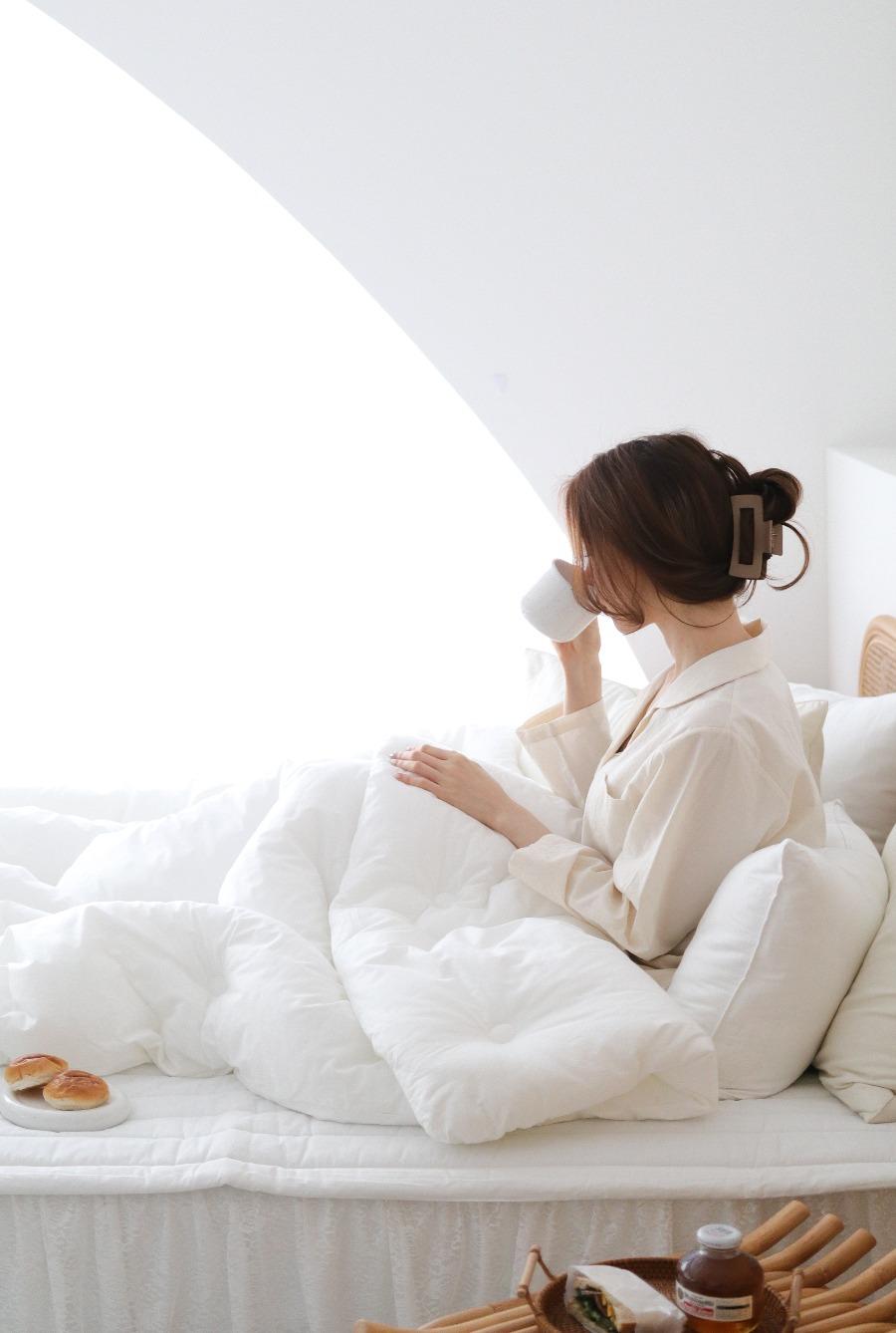 [NEW 양면컬러] 오가닉 프레쉬 순면 차렵이불 옥수수솜 7색상