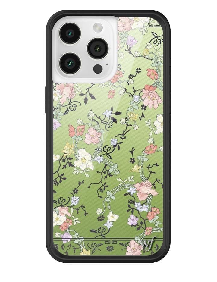 Wildflower Gallery Girlie Green iPhone Case