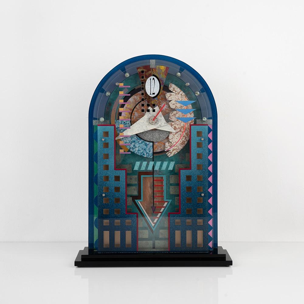 Artisan Made Postmodern Clock