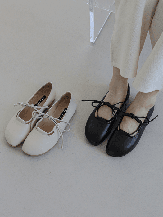 U BALLERINA FLAT SHOES_22518(2COLORS)