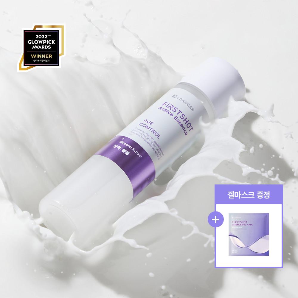 리더스 퍼스트 샷 액티브 에센스 에이지 컨트롤 150ml + 겔마스크2매 증정