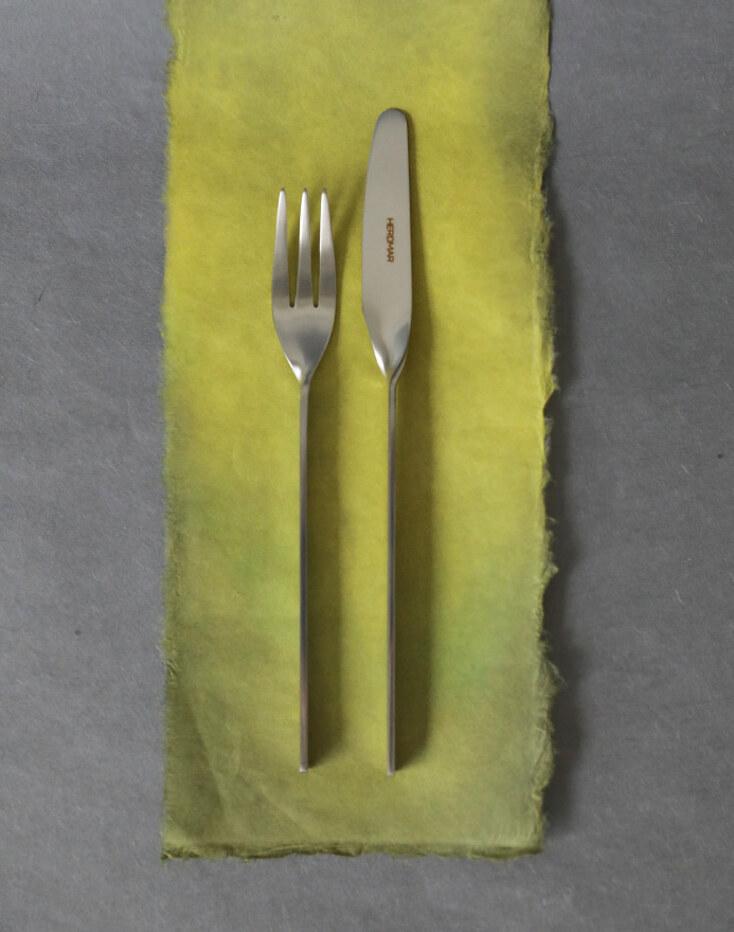 트위스트 핸들 디너 커트러리 포크