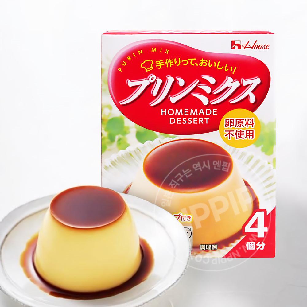 하우스 일본 직접 만들어먹는 푸딩 믹스 77g